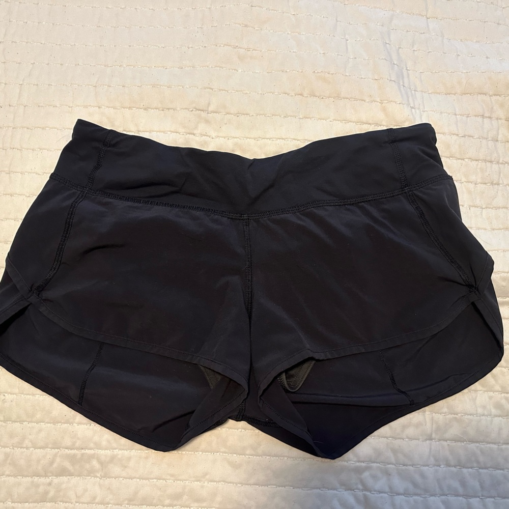 Lululemon Athletica Black Athletic Shorts